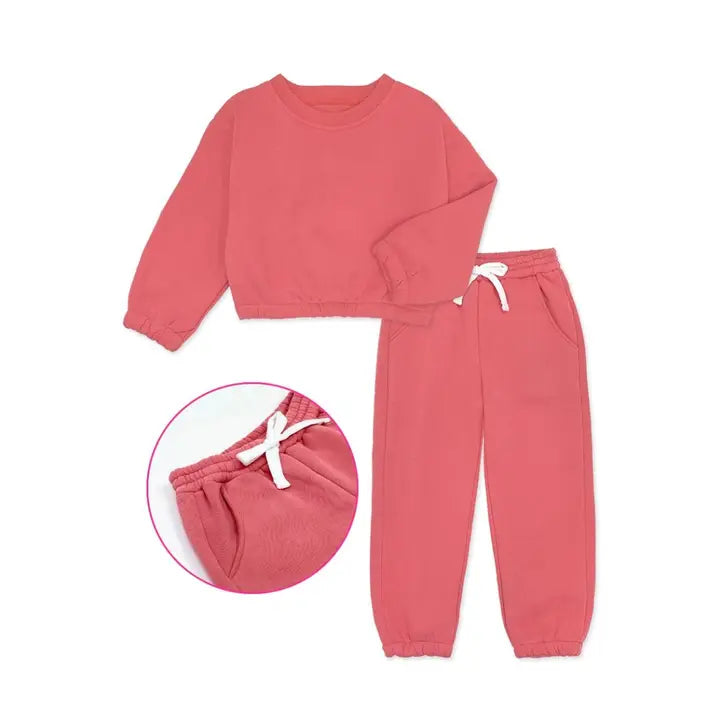 Girl's 2 Piece Jogger Set